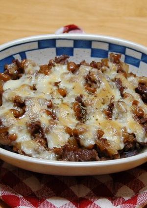 納豆と茄子のグラタン-レシピのメイン写真