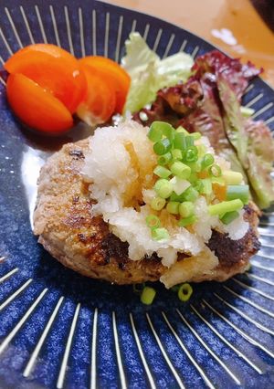 簡単ヘルシーおろしハンバーグ-レシピのメイン写真