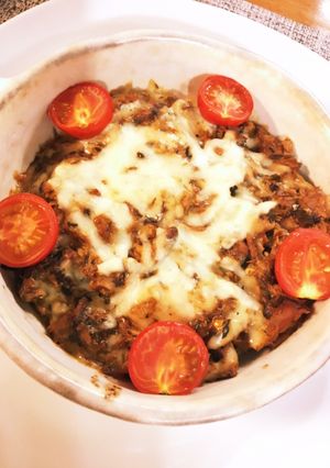 さば味噌煮缶でポテトチーズ焼き-レシピのメイン写真