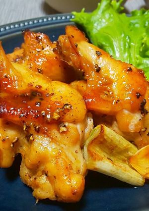 漬けて焼くだけ！手羽元の山賊焼！-レシピのメイン写真