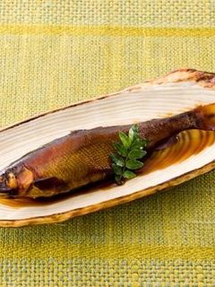 鮎の甘露煮-レシピのメイン写真