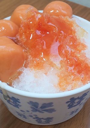 無添加野菜 48種の濃い野菜で白玉氷-レシピのメイン写真