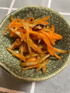 \シャキっときんぴら/-レシピのメイン写真