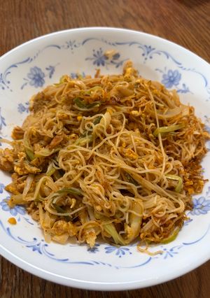 島らっきょうのそうめん炒め-レシピのメイン写真