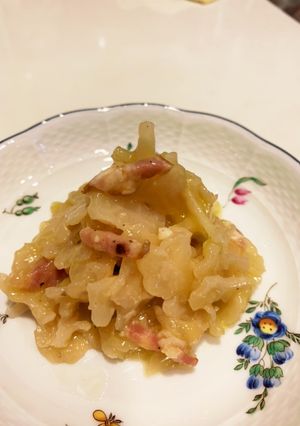 白ゴーヤdeペペロンチーノ-レシピのメイン写真