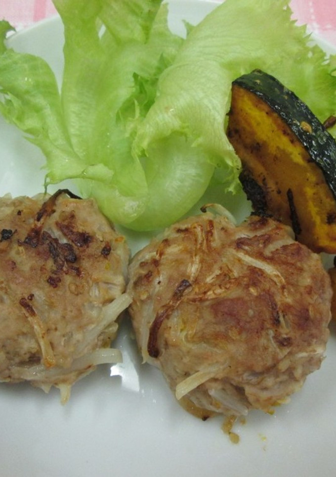 もやしと豚肉のごま焼き-レシピのメイン写真