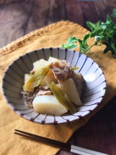 ほっこり♡長いもと豚肉のホクホク煮物-レシピのメイン写真
