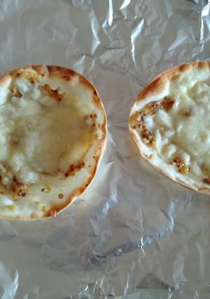 簡単、餃子の皮チーズマスタードチップス-レシピのメイン写真