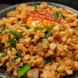 大豆ミート入りピリ辛坦々丼 男飯!