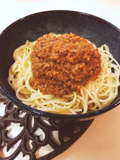 #うちの 野菜たっぷりミートソース-レシピのメイン写真