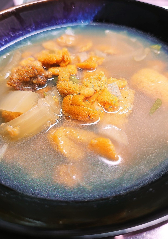 ウニと玉ねぎのスープ-レシピのメイン写真