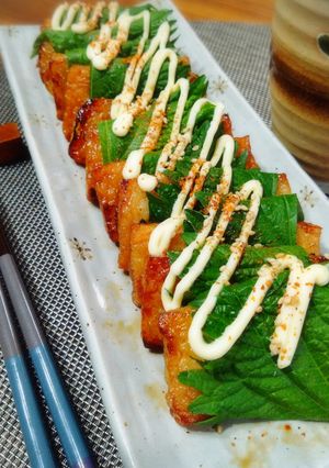 ＊おつまみに☆大葉とさつま揚げの蒲焼き＊-レシピのメイン写真