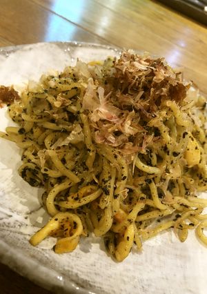 ほやの入った海鮮焼きそば-レシピのメイン写真