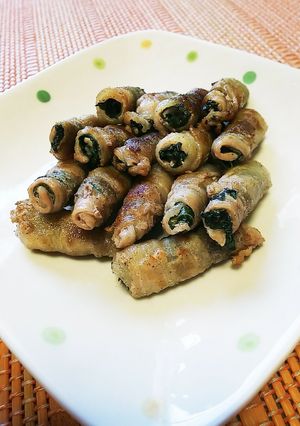 豚バラシソ巻き-レシピのメイン写真