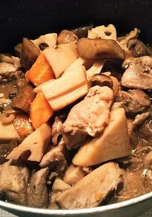 鶏肉と根菜の中華煮-レシピのメイン写真