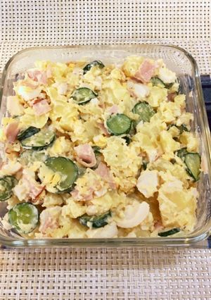 味付けタマゴでポテトサラダ-レシピのメイン写真