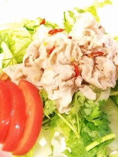 タイ風冷しゃぶサラダ-レシピのメイン写真