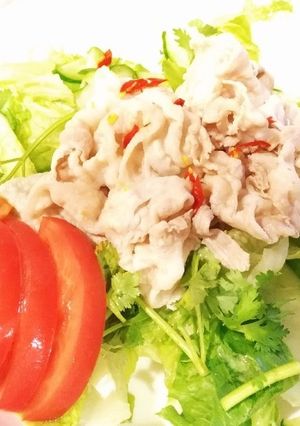タイ風冷しゃぶサラダ-レシピのメイン写真