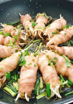 豚バラともやしの蒸しポン酢-レシピのメイン写真