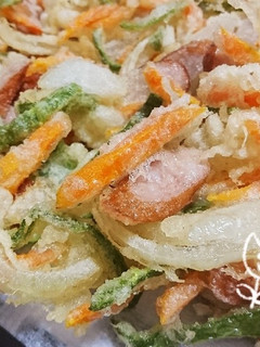 ☆ウインナーと野菜のかき揚げ☆-レシピのメイン写真