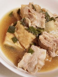 豚バラと厚揚げのみぞれ煮-レシピのメイン写真