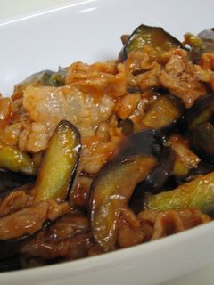 ナスと豚肉の甘酢あん-レシピのメイン写真