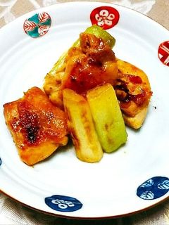 鶏ももの葱焼き-レシピのメイン写真