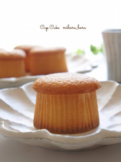 ふわふわカップケーキ-レシピのメイン写真