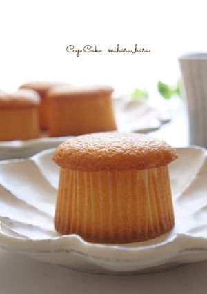 ふわふわカップケーキ-レシピのメイン写真