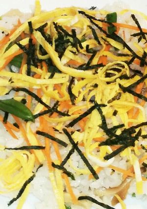 簡単時短！高野豆腐のちらし寿司-レシピのメイン写真