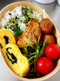 海苔入り玉子焼き弁当-レシピのメイン写真