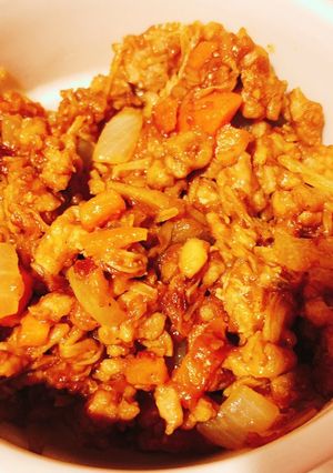 ひき肉とえのきのドライカレー-レシピのメイン写真