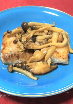 きのこソースで味わう！白身魚のムニエル-レシピのメイン写真