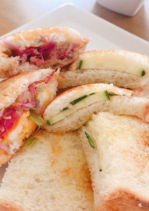 節約ホットサンド-レシピのメイン写真