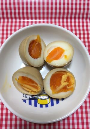 ぱぱっと作れてとってもおいしい味玉-レシピのメイン写真