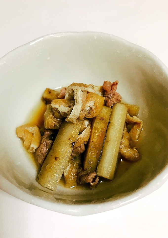 あと一品サッと作ろう☆ゴボウと牛肉の煮物-レシピのメイン写真
