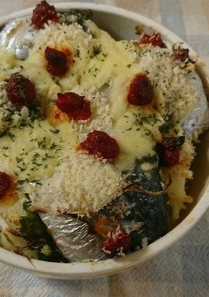 洋風！アジのポテトロールパン粉焼き-レシピのメイン写真