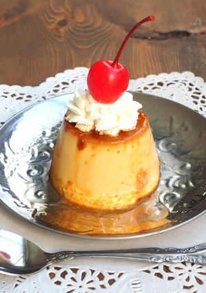 なつかしの固めプリン-レシピのメイン写真