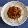 ほうれん草のキーマカレー
