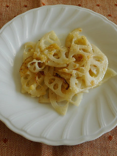 れんこんのチーズ焼き-レシピのメイン写真