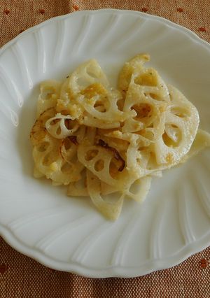れんこんのチーズ焼き-レシピのメイン写真