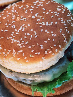 キャンプで黄金ソースのハンバーガー-レシピのメイン写真
