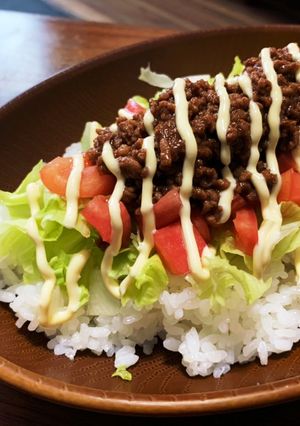 レンチン簡単タコライス-レシピのメイン写真