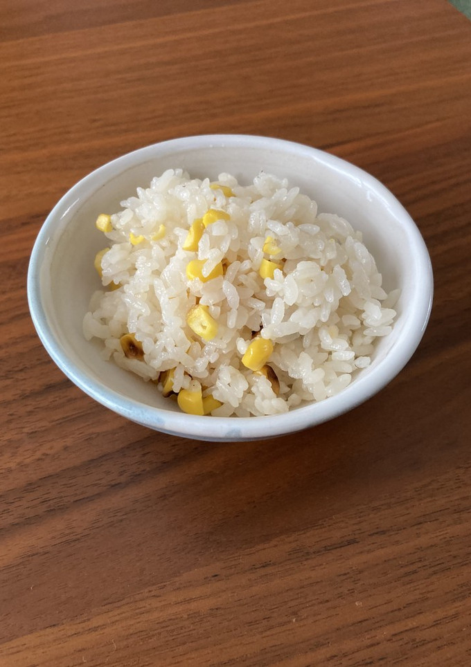 焼きとうもろこしご飯-レシピのメイン写真
