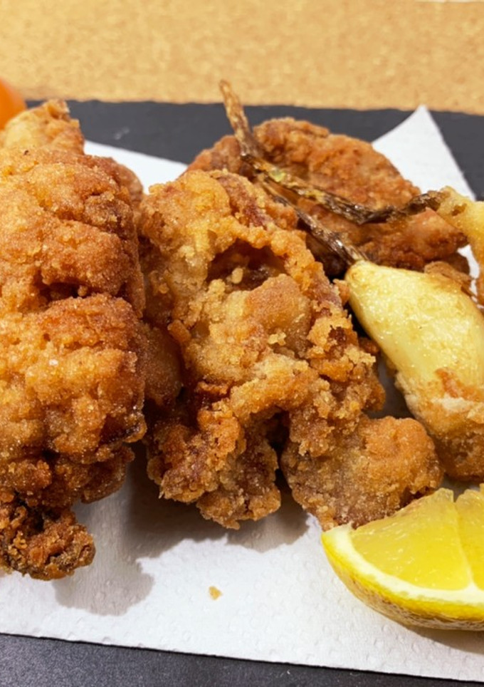 まるごとにんにくと鳥の唐揚げ-レシピのメイン写真