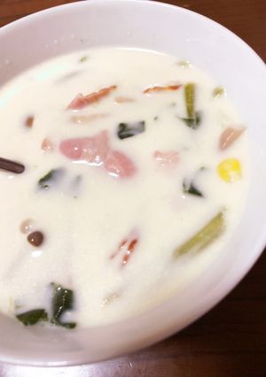 冷凍野菜で超簡単！クリームスープ-レシピのメイン写真