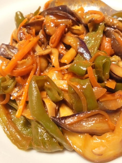 野菜のソースケチャップ炒め-レシピのメイン写真