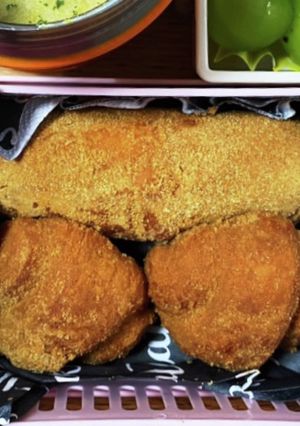 給食懐かしい!きな粉揚げパン-レシピのメイン写真