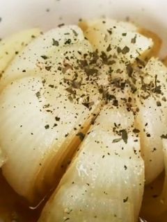 丸ごと1個玉ねぎバター-レシピのメイン写真