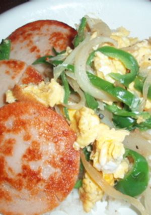 パパッとボロニアソーセジ丼-レシピのメイン写真